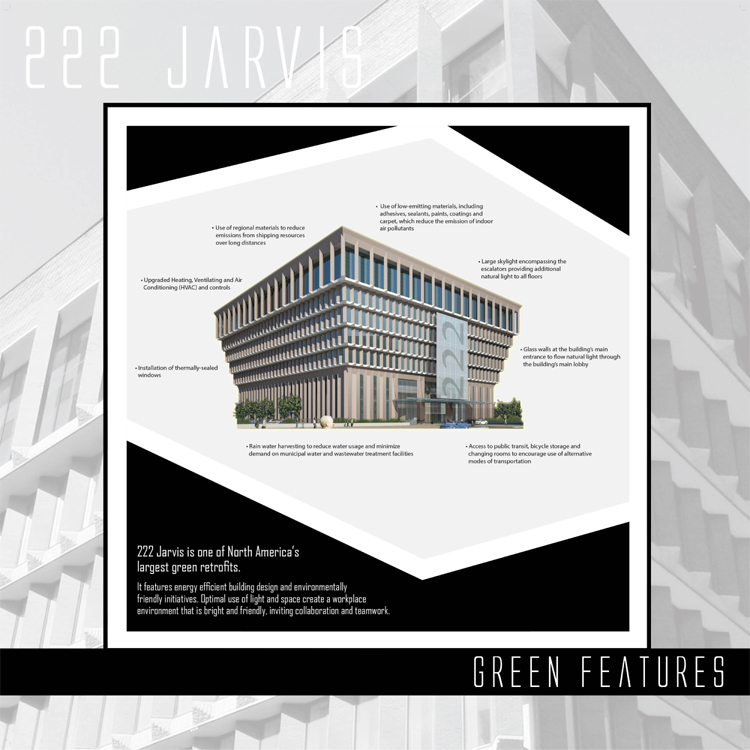 Poster for 222 Jarvis showing green features