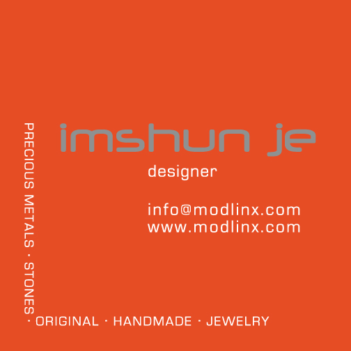 Modlinx Designs back side of business card